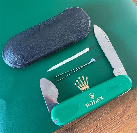 rolex pocket knife price|Rolex stainless pocket knife.